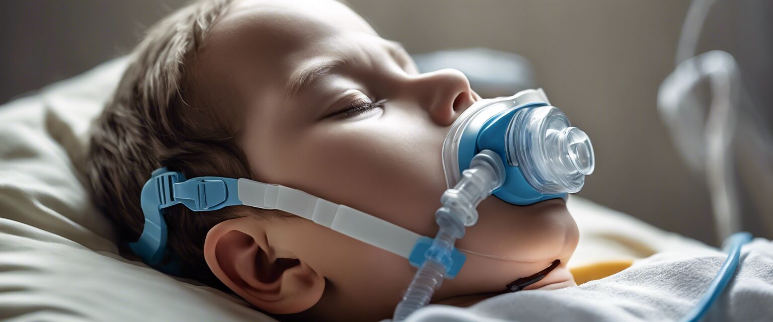 Children's CPAP mask