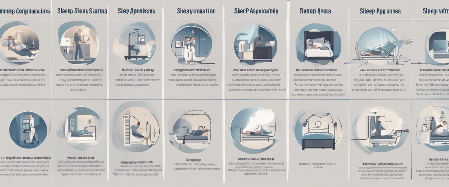 Infographic of sleep apnea symptoms